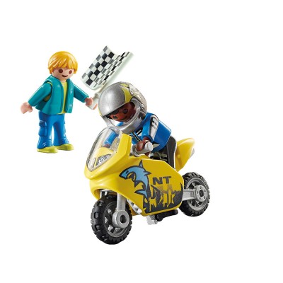 Playmobil Specia Plus - Παιδάκια σε Αγώνες Μοτοσυκλέτας (70380)