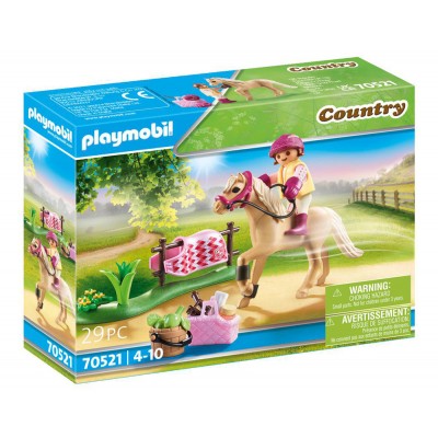 Playmobil Country Αναβάτρια με German Πόνυ (70521)