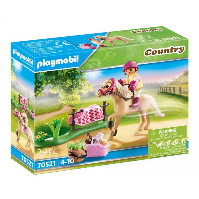 Playmobil Country Αναβάτρια με German Πόνυ (70521) Playmobil