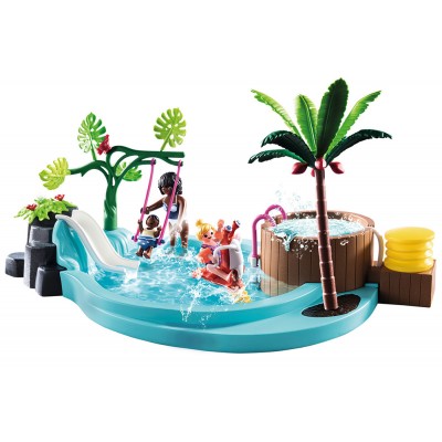 Playmobil Family Fun - Παιδική Πισίνα με Υδρομασάζ (70611)