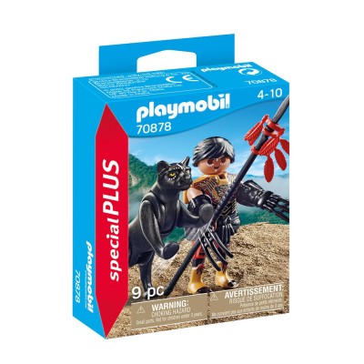 Playmobil Specia Plus - Πολεμιστής με Μαύρο Πάνθηρα (70878)