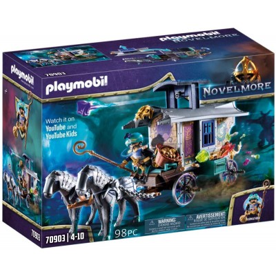 Playmobil Novelmore Violet Vale - Εμπορική Άμαξα (70903)