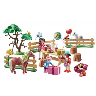 Playmobil Country - Παιδικό Πάρτυ στη Φάρμα των Πόνυ (70997)