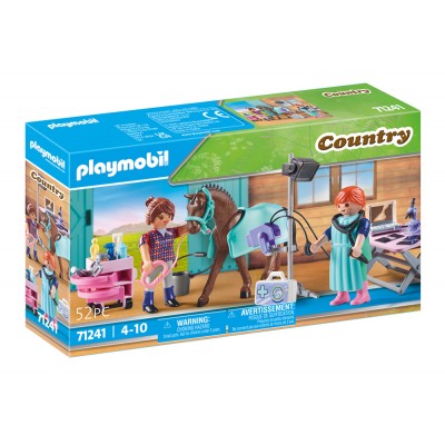 Playmobil Country - Κτηνιατρείο Αλόγων (71241)