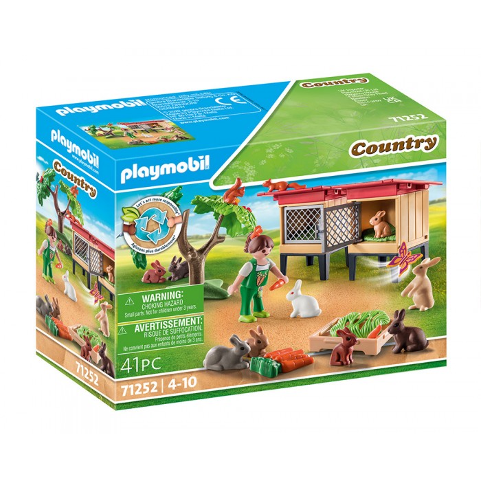 Playmobil Country - Κουνελόσπιτο (71252) playmobil