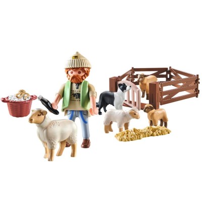 Playmobil Country - Βοσκός με Προβατάκια (71444)