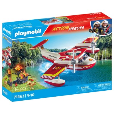 Playmobil City Action - Πυροσβεστικό Υδροπλάνο (71463)
