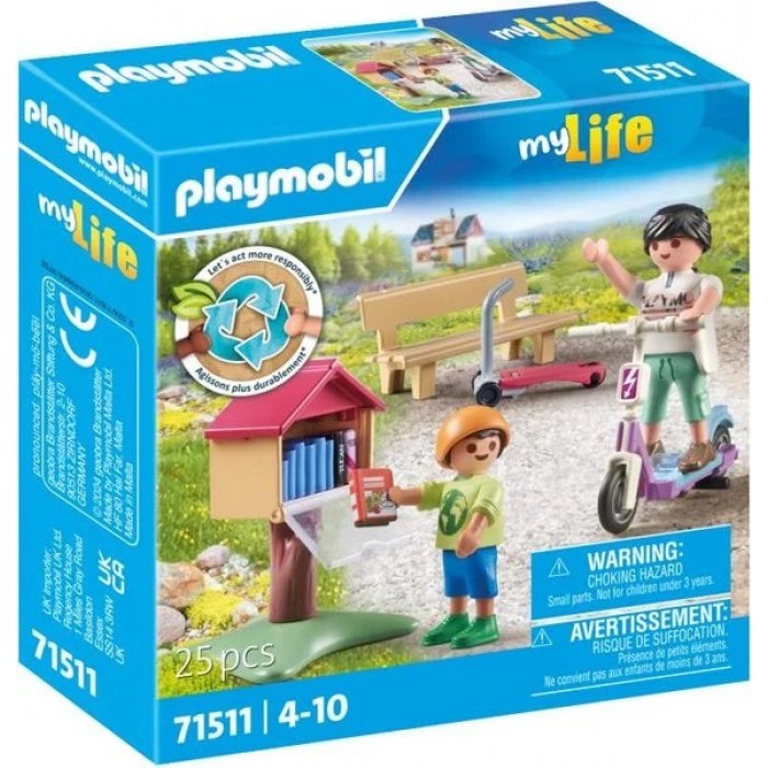 Playmobil City Life - Υπαίθρια Ανταλλακτική Βιβλιοθήκη (71511) Playmobil