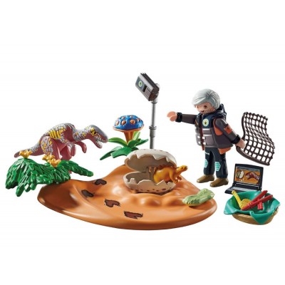 Playmobil Dino - Φωλιά Στεγόσαυρου και Κλέφτης Αυγών (71526)