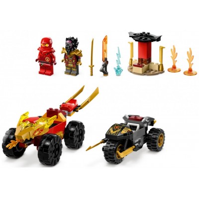 Lego Ninjago - Kai and Rass Car and Bike Battle (71789)