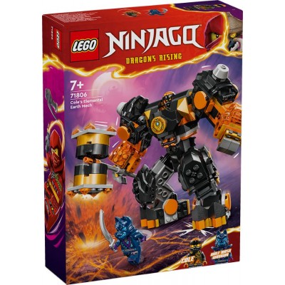 Lego Ninjago - Cole's Elemental Earth Mech (71806)