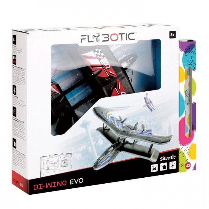 Τηλεκατευθυνόμενο Αεροπλάνο Flybotic BI-Wing Evo (7530-85739) τηλεκατευθυνομενα - ρομποτ