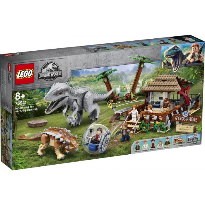 Lego Jurassic World Indominus Rex Vs Ankylosaurus Lego