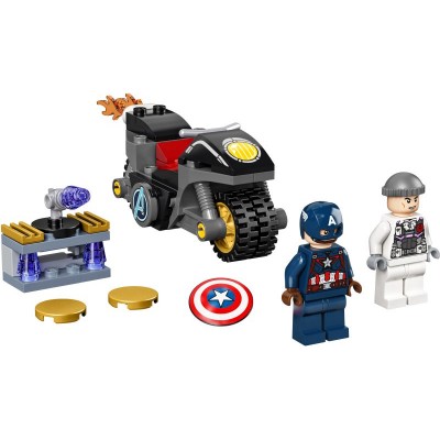 Lego Super Heroes Captain America and Ydra Face-Off