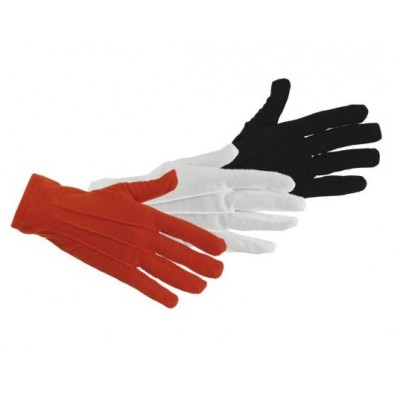 Γάντια Κοντά Λευκά 23εκ (#80625)