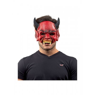Μάσκα Διάβολος με Δόντια (#80887)