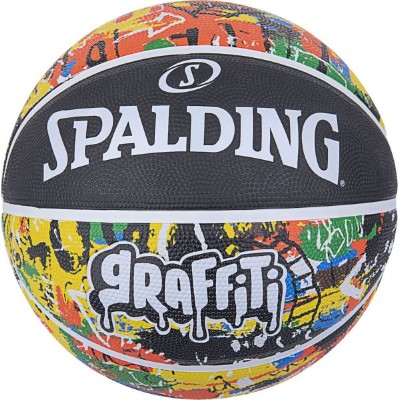 Spalding Μπάλα Μπάσκετ Rainbow Graffiti (84-372Z1)