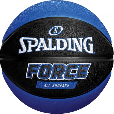 Spalding Μπάλα Μπάσκετ Force Rubber Sz7 (84-545Z1)