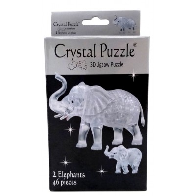 Crystal Puzzle 2 Ελέφαντες 46τμχ 