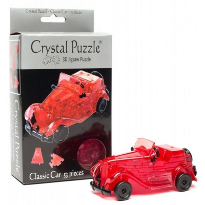 Crystal Puzzle Κλασικό Αυτοκίνητο Κόκκινο (90331)