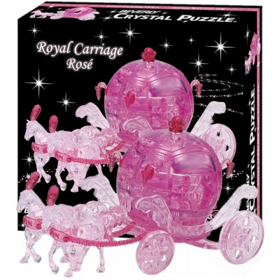 Crystal Puzzle Βασιλική Άμαξα Ροζ (91013)