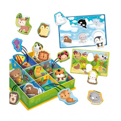 Εκπαιδευτικό Montessori Noticeboard - Happy Animals (92772)