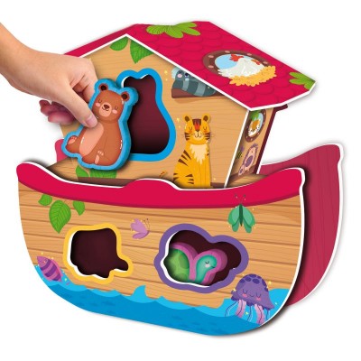 Εκπαιδευτικό Montessori - Ξύλινο Montessori Wood Animal Fun (96893)