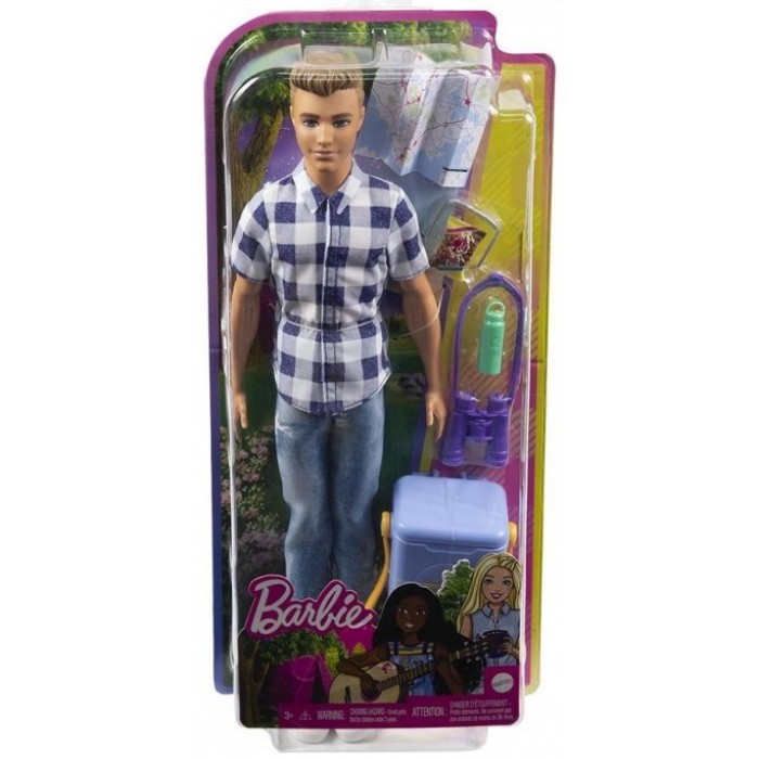 Barbie Camping Ken (HHR63) κουκλες μοδας