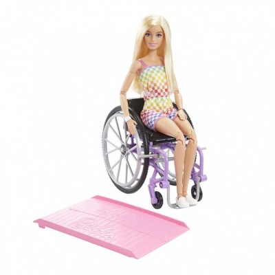 Barbie Fashionista με Αναπηρικό Αμαξίδιο (HJT13)