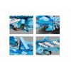 Sluban Κατασκευή Blue Jet Fighter 2 in 1 - 1040τμχ (M38B0985) lego