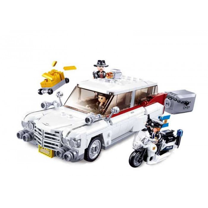 Sluban Κατασκευή American Robbers Car - 411τμχ (M38B1099) lego