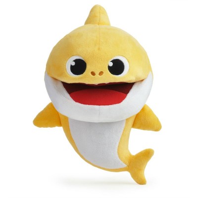 Baby Shark Λούτρινα Puppets Με Τραγούδι 25cm-3 Σχέδια (#BAH10000)