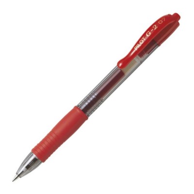 Pilot Στυλό G-2 Gel 0.7mm Κόκκινο (BL-G2-7R)