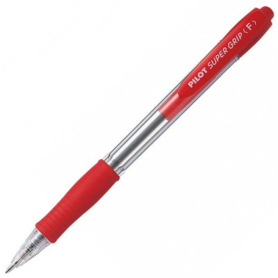 Pilot Στυλό Super Grip Fine Κόκκινο (BPGP-10R-FR)