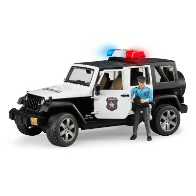 Bruder Jeep Wrangler Τετρακίνητο Αστυνομίας με Αστυνομικό