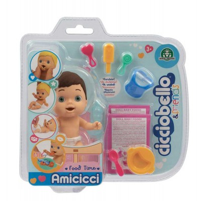 Cicciobello Amicicci Φιλαράκια Μωρό 11cm & Αξεσουάρ-3 Σχέδια (#CC001400)