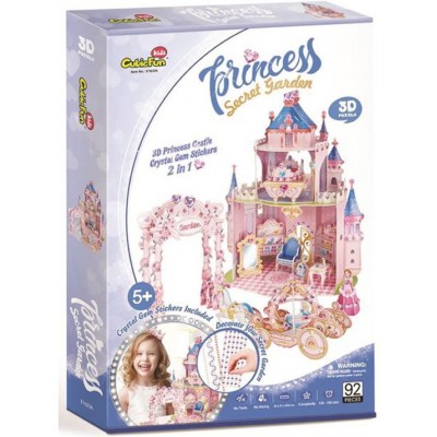 Cubic Fun Παζλ 3D - Princess Secret Garden (E1623h)