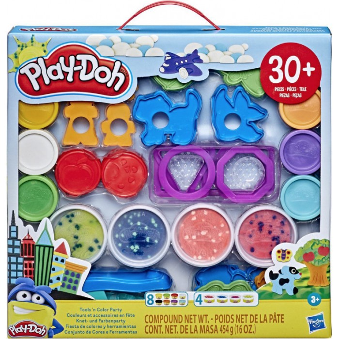 Playdoh Tools n' Color Party (E8740) δημιουργικη δραστηριοτητα