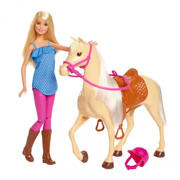 Barbie Κούκλα και Άλογο (FXH13) κουκλες μοδας