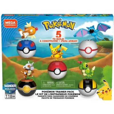 Mega Bloks Mega Σετ Pokemon Με Poke Ball (GHP85)