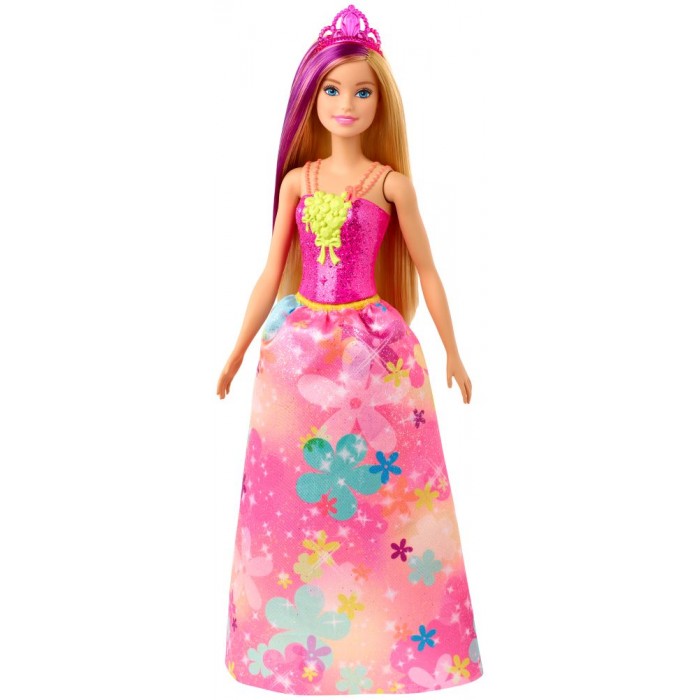 Barbie Πριγκίπισσα - 4 Σχέδια (GJK12) Κούκλες Μόδας