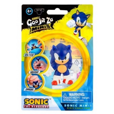 Goo Jit Zu Minis Φιγούρα Sonic Τhe Hedgehog - 8 Σχέδια (GJN01000)