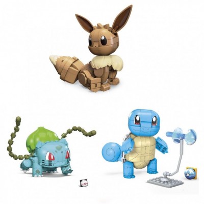 Mega Pokemon - Character "Bulbasaur, Squirtle, Eevee (GKY96)
