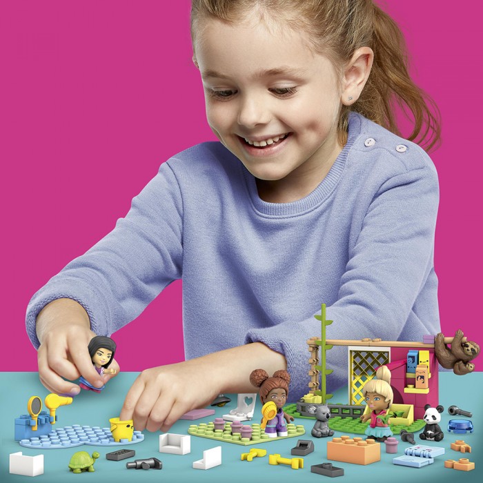Mega Bloks Barbie Ιατρείο Για Ζωάκια (GYH09) lego