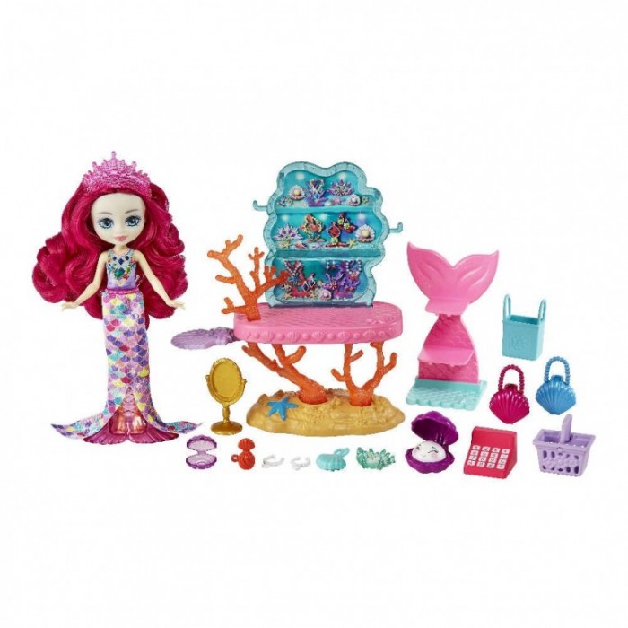 Enchantimals Royals Κούκλα Γοργόνα Σετ Παιχνιδιού Ocean Kingdom (HCF71) κουκλες & αξεσουαρ
