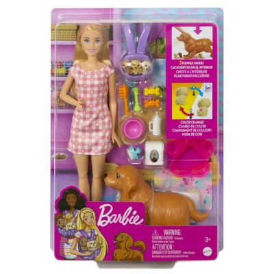 Barbie Νεογέννητα Κουταβάκια (HCK75)