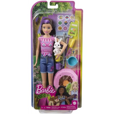 Barbie Κούκλα Skipper & Chelsea Camping (HDF69)