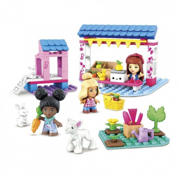 Mega Bloks Barbie Φάρμα με Άλογα (HDJ87) lego
