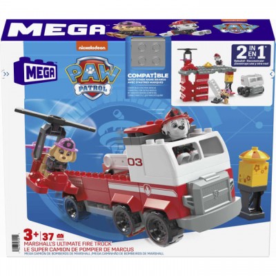 Mega Bloks Paw Patrol - Πυροσβεστικό του Marshall (HHN05)
