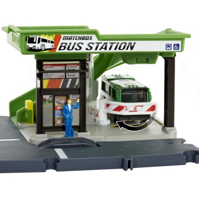 Matchbox Action Drivers Bus Station (HJT89 / HDL08)